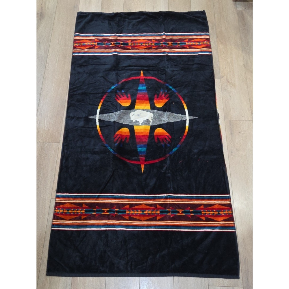 Pendleton Beaver State Big Medicine Jacquard SPA TOWEL 38x70 SEE PHOTOS